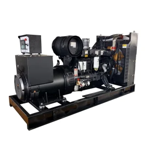 350KVA 280KW Auto Open Frame Bare Machine Heat Dissipation Diesel Generator Set Emergency Power Equipment