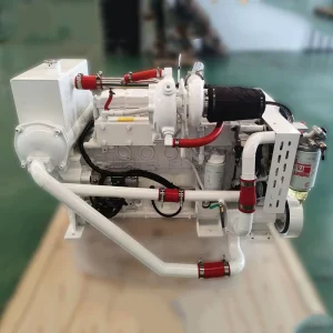 350hp 3000rpm 6 Cylinder Water Cooled QSB6.7 M350 Diesel Engine For Yacht