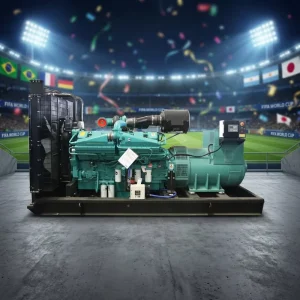 360KW 50Hz Water Cooled 3P4W Full Auto Industrial Diesel Silent Type Auto Start Generator