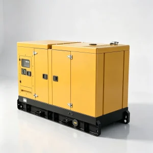 360kW 400kW 450KVA Enclosed Silent Diesel Generator Water Cooled Intelligent Control Panel for Construction Power Supply
