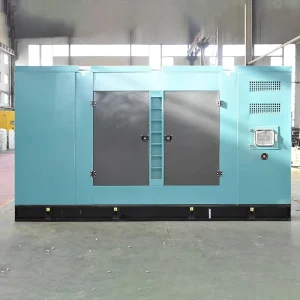 360kW 450kVA Cumins Silent Diesel Generator Set Container Canopy Types ATS 3 Phase 1 Year Warranty for Rental Outdoor Oil Field