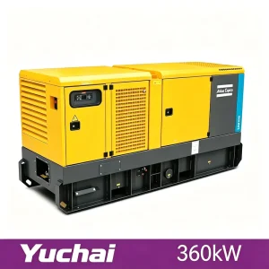 360kW 450kVA Silent Type Heavy Duty Yuchai Diesel Generator Set 3 Phase Water Cooled Industrial Grade For Large Data Center