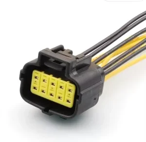 368533 1 174982 2 Female Copper Contact Nylon Housing IP67 Waterproof Automotive Wire Connector 15cm Wire Harness