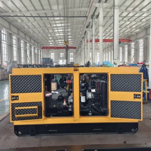 37.5kVA/30kW Super Silent Diesel Generator Set with for Engine Stamford Alternator AC Single Phase Auto Start Water Cooled