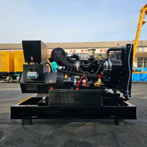 37.5kVA 30kW Super Silent Open Frame Diesel Generator Set Engine Stamford Alternator AC Single Phase Auto Start Water Silent