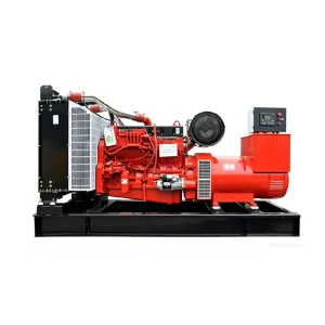 375KVA 3 Phase Open Frame Diesel Generator Set Standard Engineering Project Continuous Power Easy Daily Maintenance
