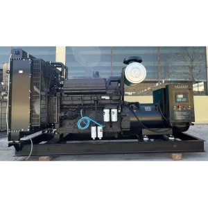 375KVA Open Frame Diesel Generator Set Low Noise Silent Auto Start 50 60Hz Frequency