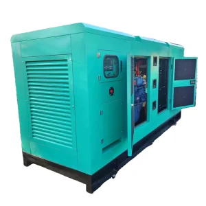375kVA 300kW Single Phase 1800 RPM Remote Control Super Silent Canopy Soundproof Diesel Generator for Emergency Backup Power Use