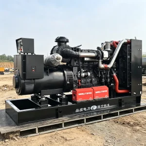 375kVA 350KVA 300kW SDEC Heavy Duty Diesel Generator Set 6-Cylinder IP23 Low Consumption for Construction Mining Oil Field