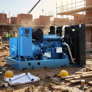 375kva 300kw Diesel Engine Low Noise Diesel Generator 3 Phase 400/230V for Shopping Malls Construction Sites ISO CE