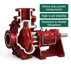 3Inch 6Inch Diesel High Head Horizontal AH Type Warman Gold Mining Mud Water Sand Suction Dredge Slurry Pump