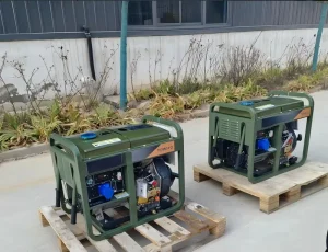 3KW 3.75kVA Portable Small Diesel Generator Electric Start Open Frame Air Cooled Home Backup Farm Genset for Africa Market