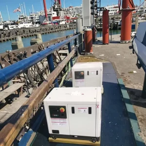 3KW 5KW 6KW Silent Marine Diesel Generator Set Single Phase Salt Watercooled for Boat Yacht