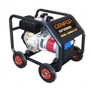 3KW Portable Diesel Generator Single Phase 220V Low Noise Emergency Power Supply for Home Outdoor Camping