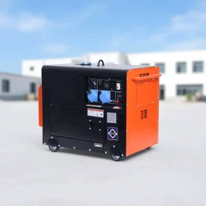 3KW Silent Diesel Generator Series Soundproof Enclosure Single Three Phase Low Noise Genset Range for Home Commercial Use