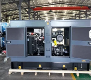 3Phase 80kw 100kVA Diesel Generator with 24V DC Electric Start 50 60Hz Remote Start Low Noise Silent Design