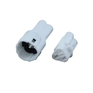 3Way Automotive Male Female Copper Nylon Electrical Wiring Harness Connector with Shorting Bridge Plug IP67 Rated 5A 12V