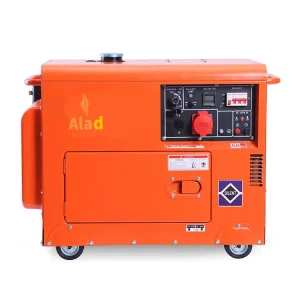 3kw 5kva 5000w 6.5kva 220v Portable Diesel Generator Set Auto Start Silent Type 480v/240v/230v Rated Voltage Silencers