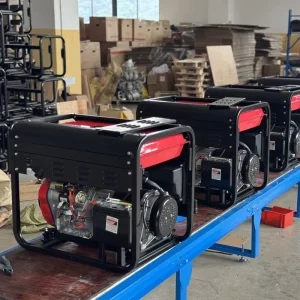 3kw Open or Silent Diesel Generator Air Cooled Single Phase Three Phase 50HZ 60HZ