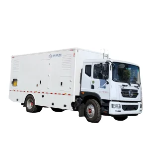 4*2 Power Supply Truck 300Kw Silent Power Generation Mobile Generator Truck 800Kw Power Generator Truck