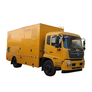 4*2 Power Supply Truck 300kw 500KW Silent Power Generation Mobile Generator Truck Factory
