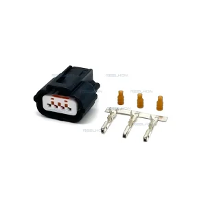 4 Pin Black Housing Controller Engine Throttle Female Waterproof Automotive Connector PK605 04027 for Mitsubishi