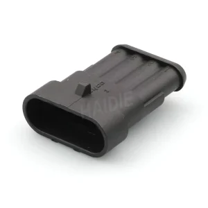 4 Pin Male Waterproof Plastic Cable Wiring Harness Car Electrical Housing Automotive Auto Wire Connector Plug 282106 1
