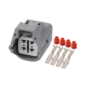 4 Pole Female Receptacle O2 Sensor Harness Car Connector Throttle Position Sensor 6189 0126 90980 10942