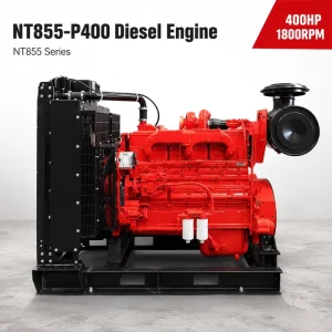 4 Stroke 6 Cylinders 400hp NT855-P400 Heavy-duty Construction Diesel Engine for Industrial Power and Water Pump