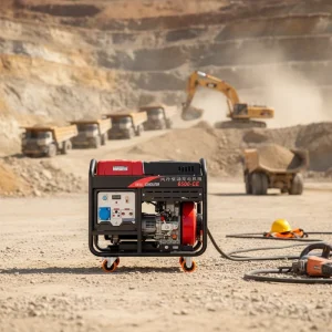 4 Stroke Diesel Generator 5.5kW Max Power 6500ce Model Open Frame 200A 50Hz ISO CE Certified Emergency Backup Power