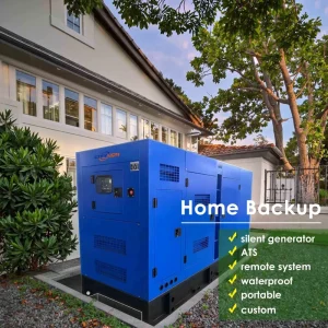 400 800KW Silent Diesel Generator 3 Phase Open Frame with Remote Start 60Hz Frequency 230V 480V Rated Voltage ATS Options
