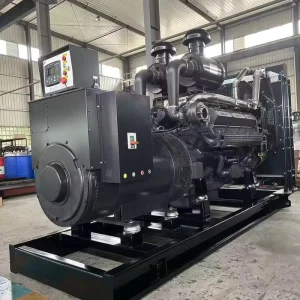 400KW 500KVA Diesel Generator Set Water Cooled Open Frame Overload Protection Diesel Generator Set