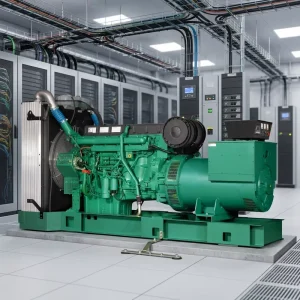 400KW 500KVA Single Phase 3 Phase 50HZ 60HZ Silent Diesel Generator Set Backup Power for Large Data Center Facilities