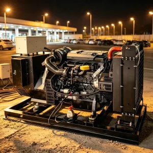 400V 50Hz 3 Phase 300kVA Diesel Generator Set Open Type Heavy Duty for Industrial Projects and Site Power in Gulf Region