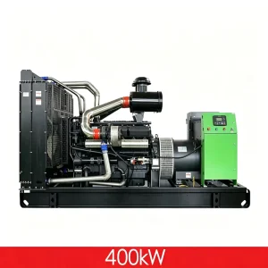 400kW 500kVA Diesel Generator, Brushless Alternator, AVR, Open Type