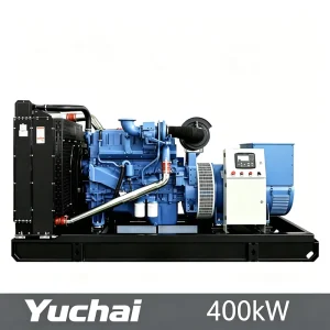 400kW 500kVA Open Type CE ISO Certified Diesel Generator Set 3 Phase Water Cooled Industrial Grade for Heavy Industry