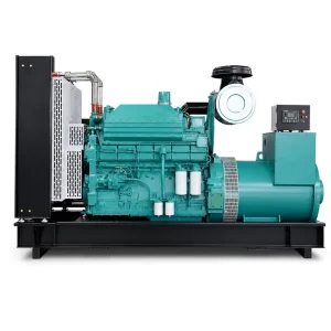 400kW Diesel Generator 500kVA Open Frame 3 Phase Water Cooled Industrial Genset Pure Copper 95% Efficiency