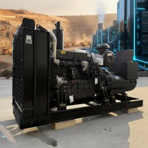 400kW Open Type Diesel Generator Set With Auto Start 50Hz For Industrial Facilities Mining Operations Data Center Power Supply