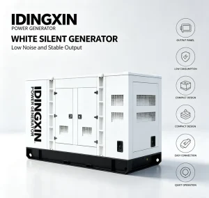 400kw 500kVA Industrial Silent Diesel Generator Set with ATS Automatic Control System