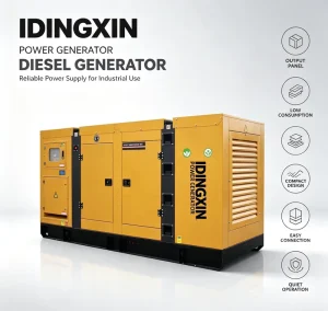 400kw 500kVA Silent Type Diesel Generator with Weichai Engine 50Hz 60Hz Three Phase Industrial Power