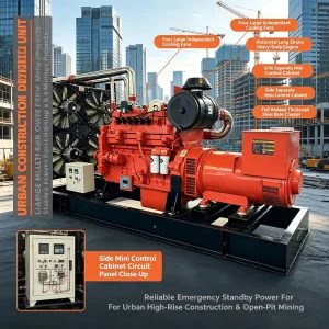 400v Water Cooled Soundproof Canopy Automatic ATS Standby Prime Three Phase Diesel Generator