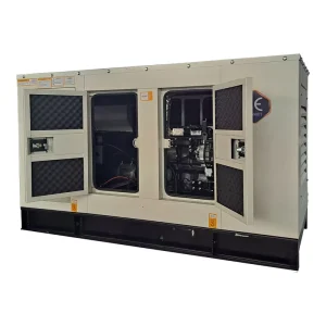 40KW 50KVA 220V 380V 50HZ Three Phase Silent Type Diesel Generator Set with ATS