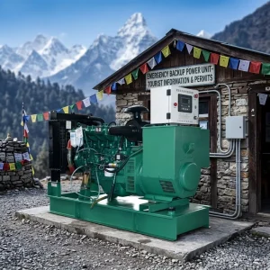 40KW 50KVA 3 Phase 50Hz Silent Diesel Generator Set Euro 3 Certified for Kenya Mining Site Low Noise