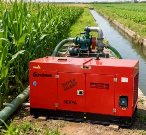 40KW 50KVA Silent Type Diesel Generator with ATS Weichai Engine Water Cooling System Backup Power for Peru