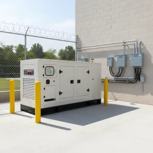 40KW 50KVA Three Phase Silent Diesel Generator Set Auto Start ATS 100% Copper Alternator Ricardo Engine Water Cooled