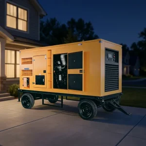 40KW 50KW 60KW 70KW 90KW Industrial Portable 4 Cylinder Three Phase Diesel Generator Sets Standby Generators for Home Silent