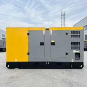 40KW 75KW Silent Type Diesel Generator Set with ATS H-Class Insulation 50 60HZ Switchable 50KVA for Overseas Projects