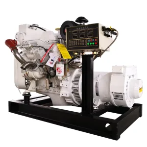 40KW Marine Generator With 50Hz Frequency 400V DC Output 230V/12V Rated Voltage