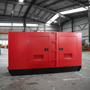 40kVA 150kVA 3 Phase Silent Diesel Generator Set With Soundproof Canopy Automatic Operation Standby Genset