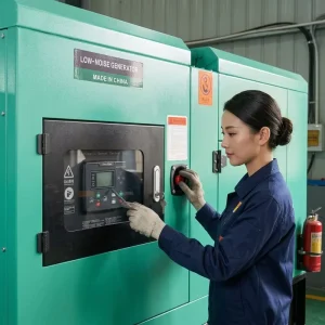 40kVA Silent Diesel Genset Weichai Engine 50/60Hz 400V Three Phase Low Fuel Consumption 24/7 Continuous Operation Critical